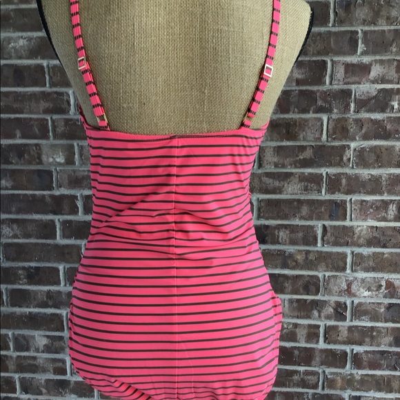 La Blanca Striped Bathing Suit - Picture 5 of 8